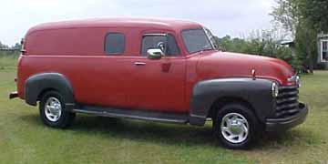 Don Bukar's 1953 1-Ton 3800 Panel Truck -- A great old truck